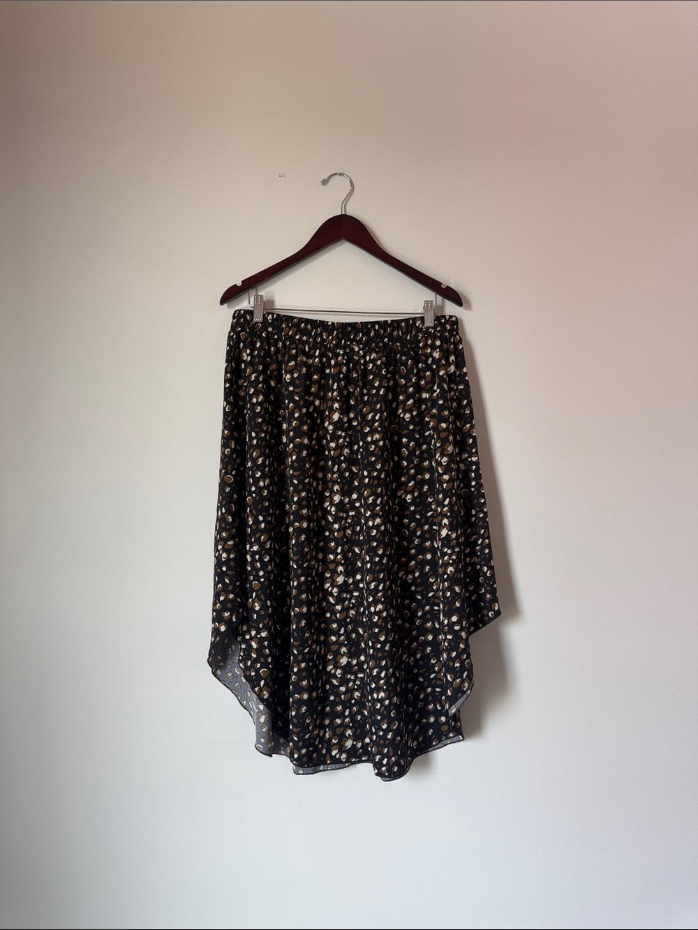 Shein Patterned Midi Skirt